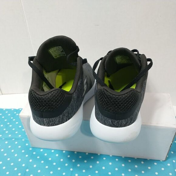 Skechers Womens Size 5.5 Go Run Goga Mat Black Sneakers - Picture 4 of 9